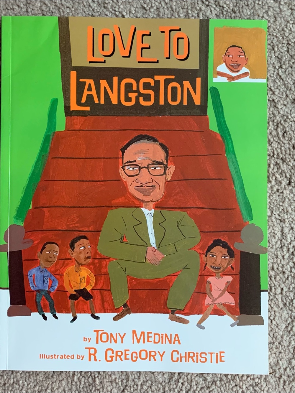 Love To Langston Paperback Book